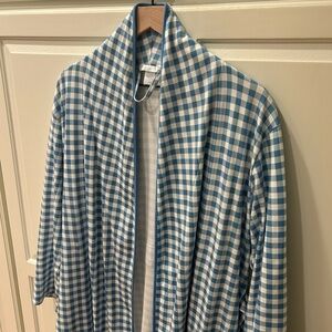 LAKE Pajamas Pima Robe Size Small